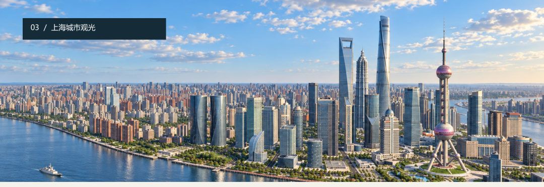 上海城市观光|AI增强场景示意